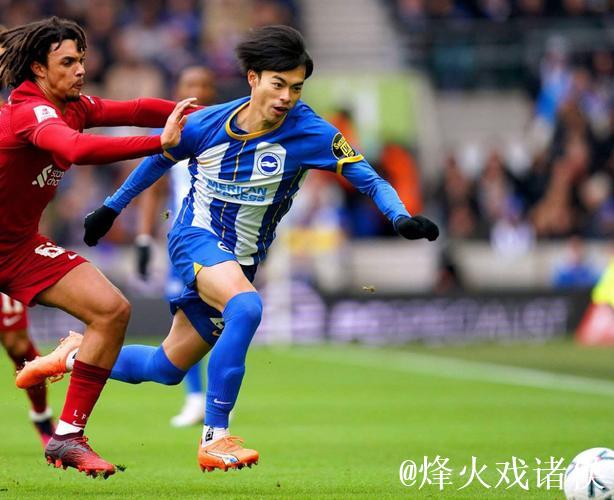 日本球员英超联赛射手榜 三笘薰15球反超冈崎慎司